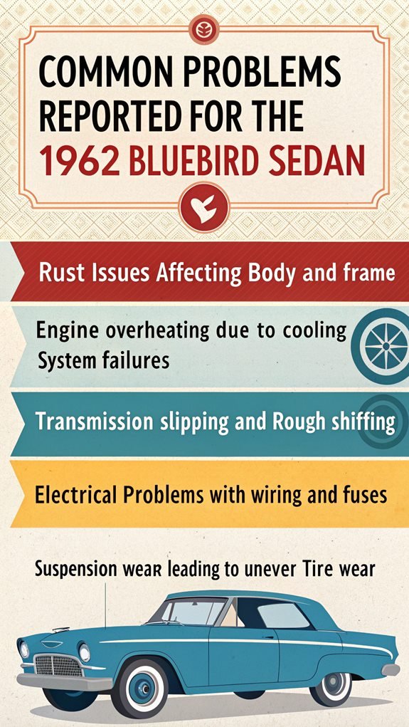 1962 bluebird sedan issues
