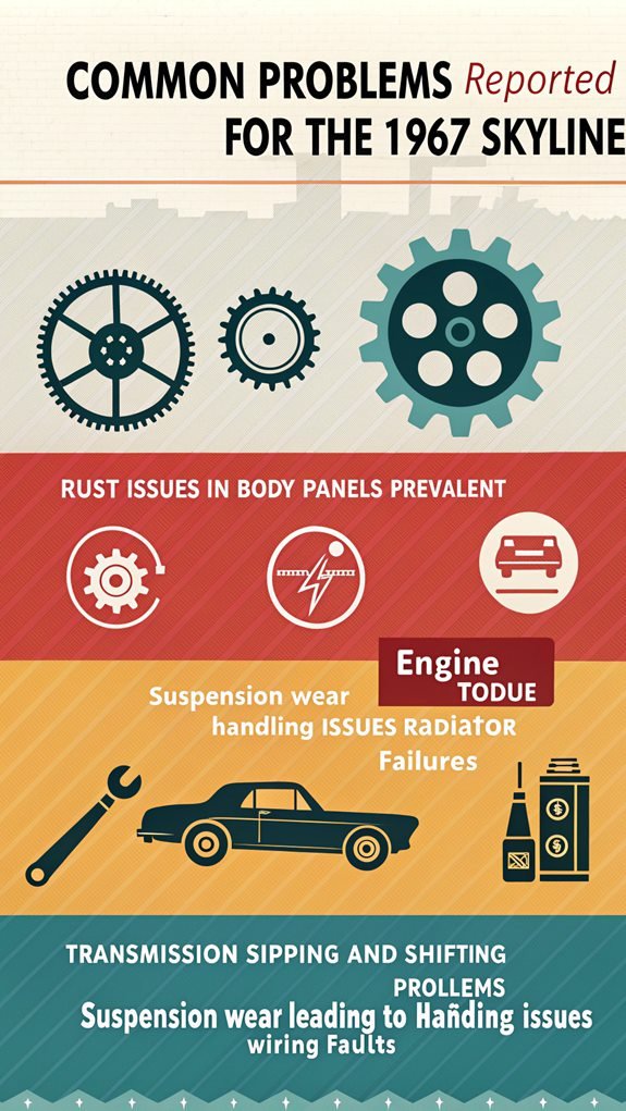1967 skyline common issues