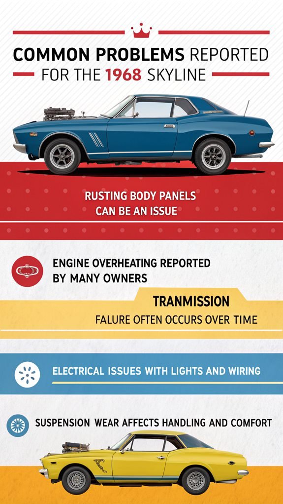 1968 skyline common issues