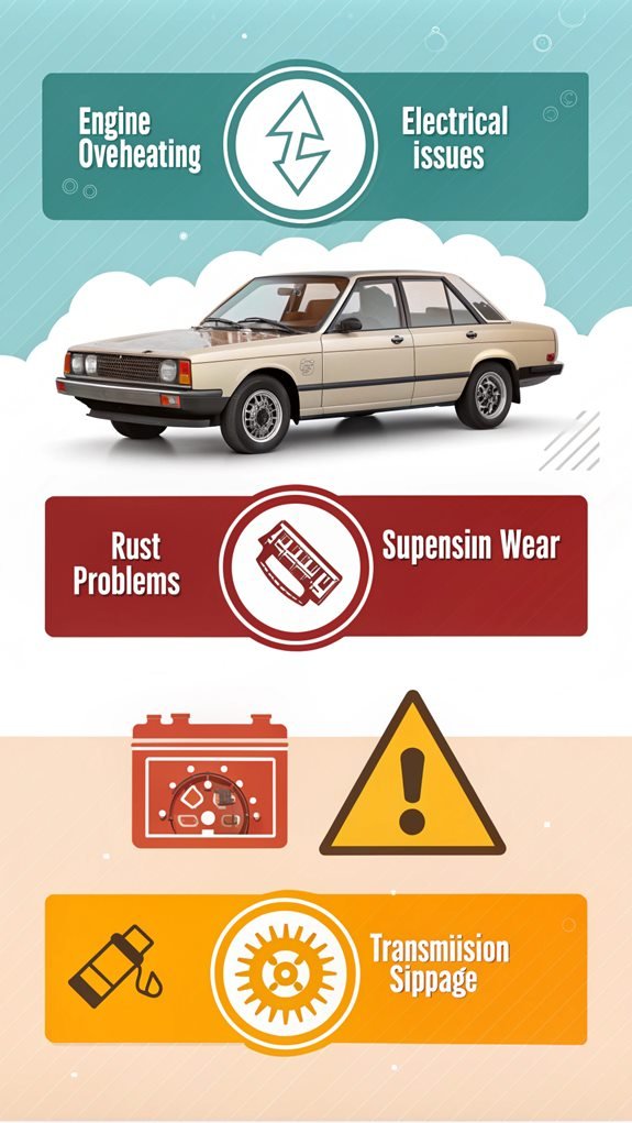 1983 sunny common issues