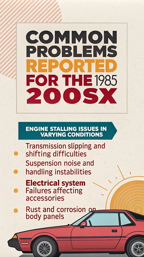 1985 200sx common issues