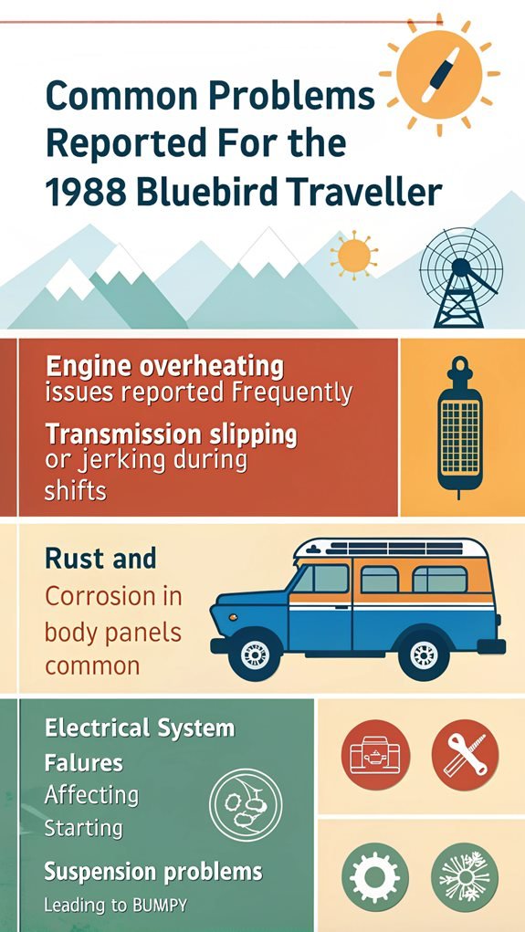 1988 bluebird traveller issues
