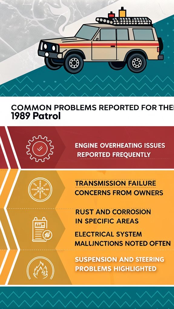 1989 patrol common issues