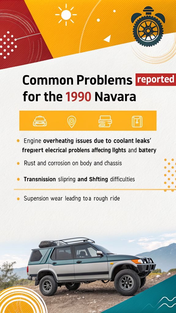 1990 navara common issues