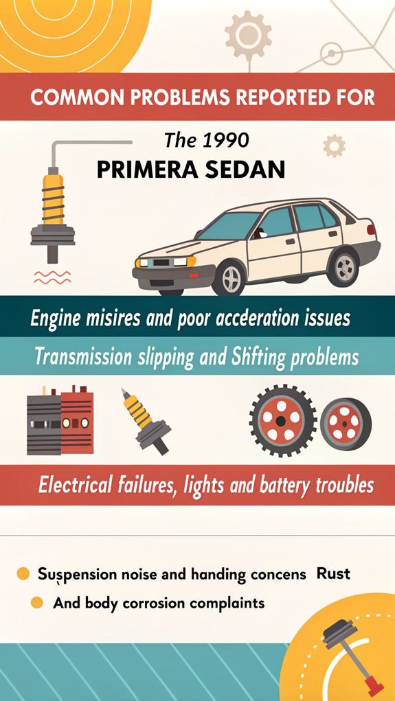 1990 primera sedan issues
