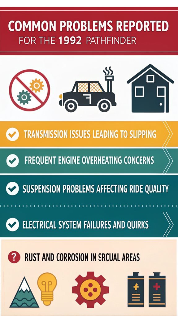 1992 pathfinder common issues