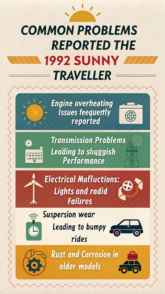 1992 sunny traveller issues