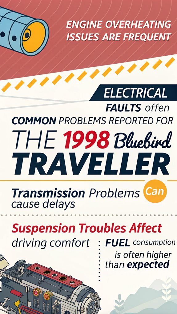 1998 bluebird traveller issues
