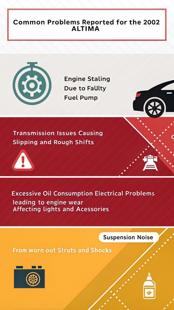 2002 altima common issues