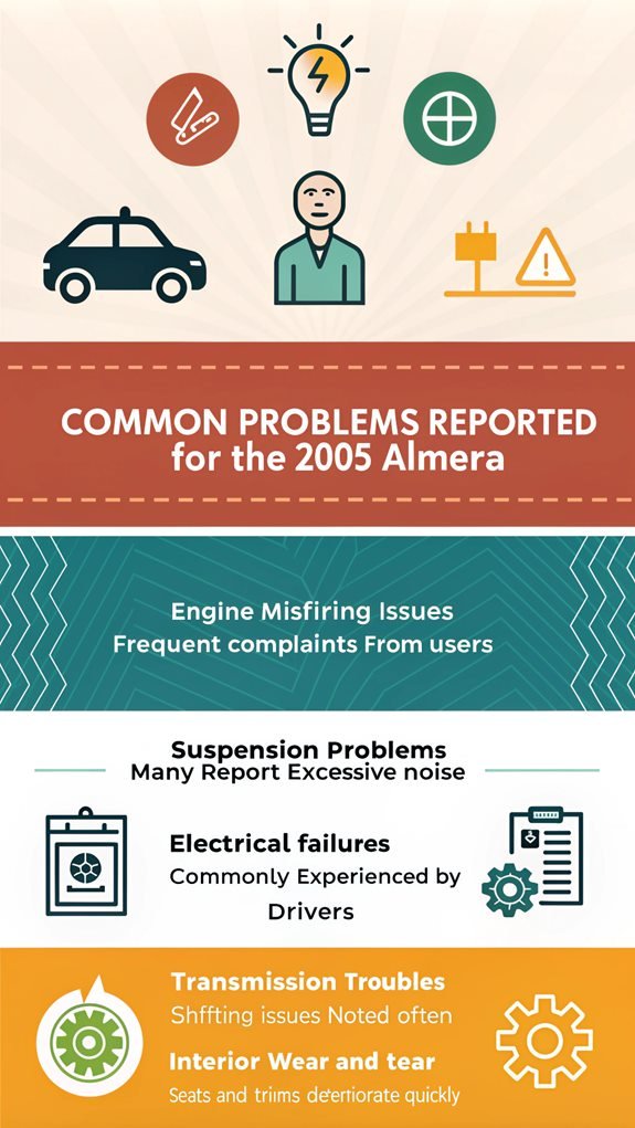 2005 almera common issues