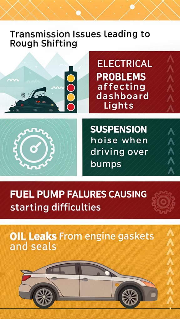 2008 maxima common issues