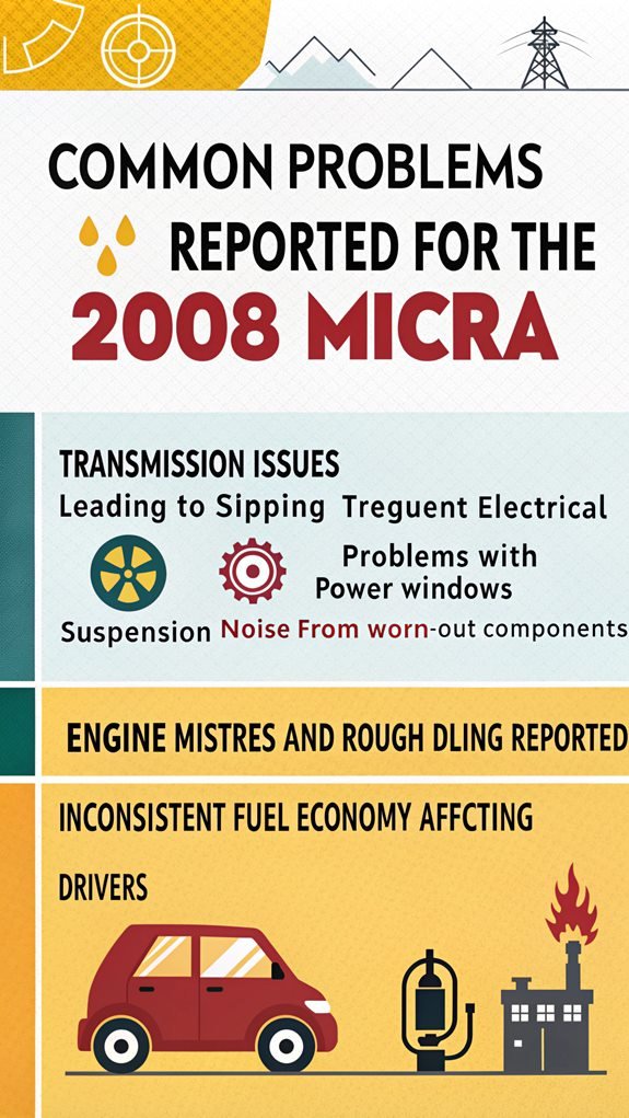 2008 micra common issues
