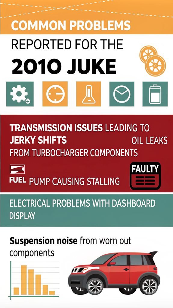 2010 juke common issues
