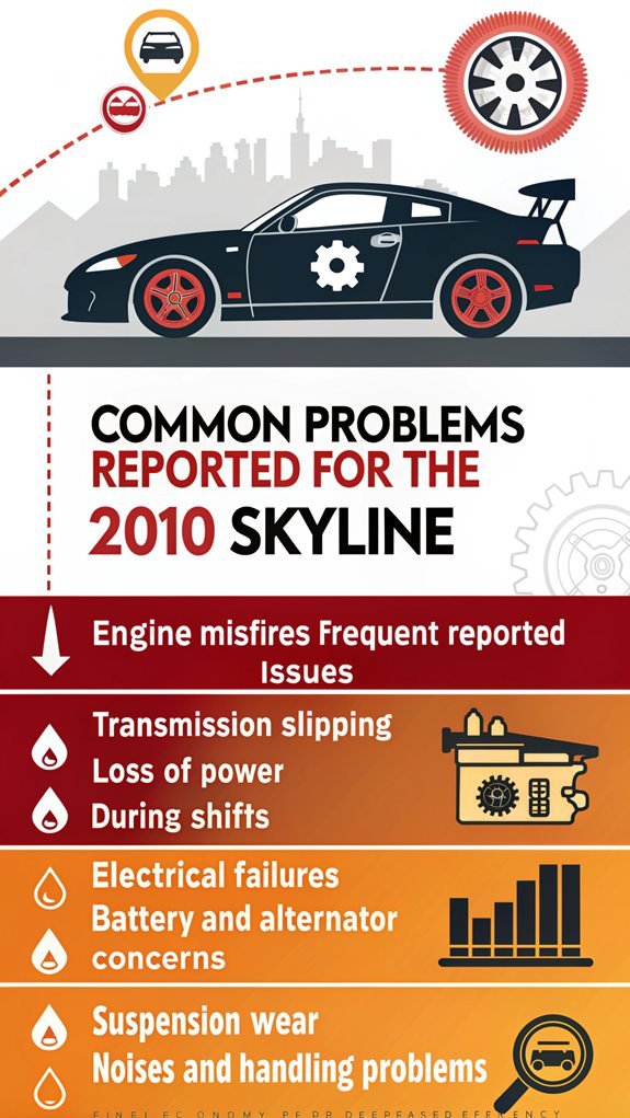 2010 skyline common issues