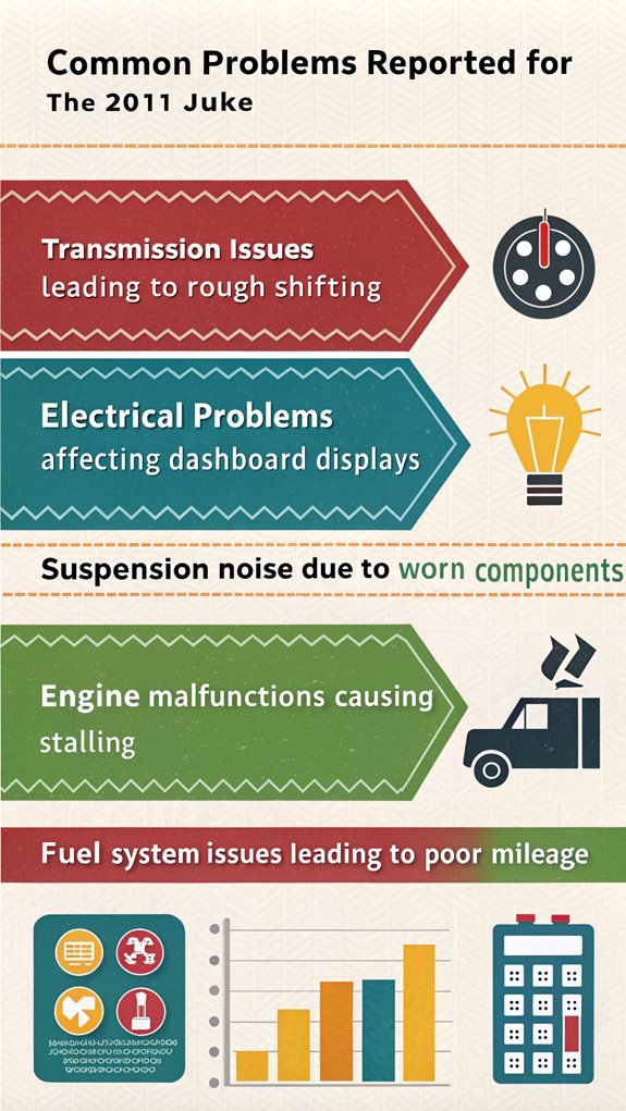 2011 juke common issues