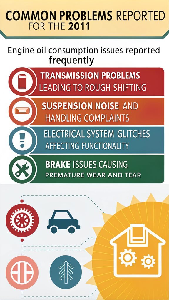 2011 sunny common issues