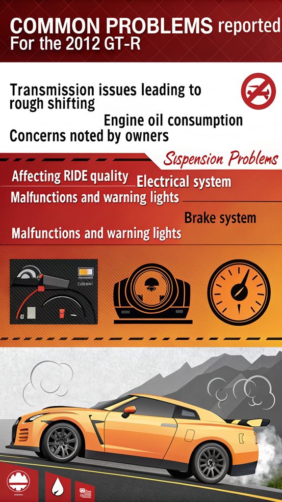 2012 gt r common issues