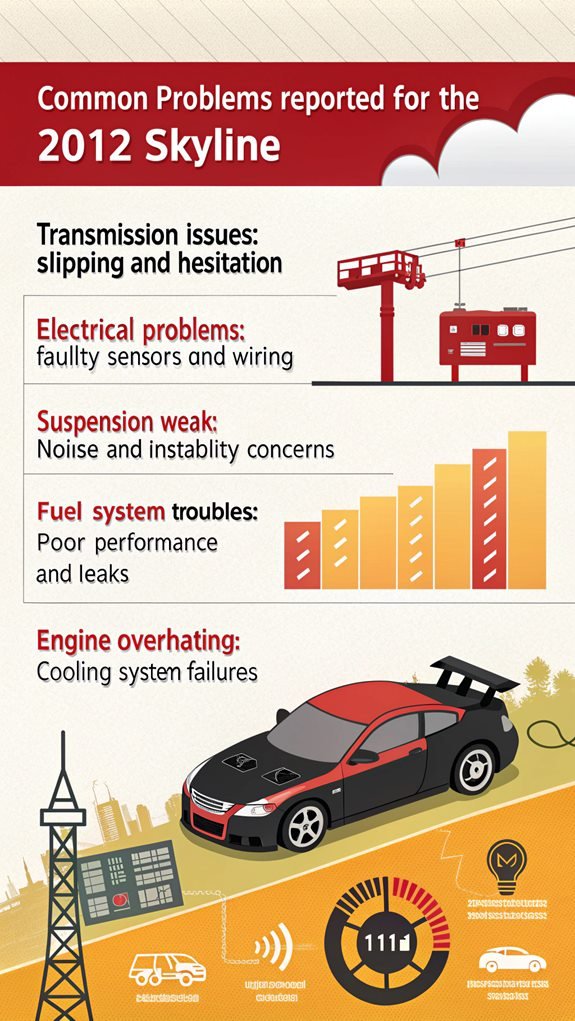 2012 skyline common issues