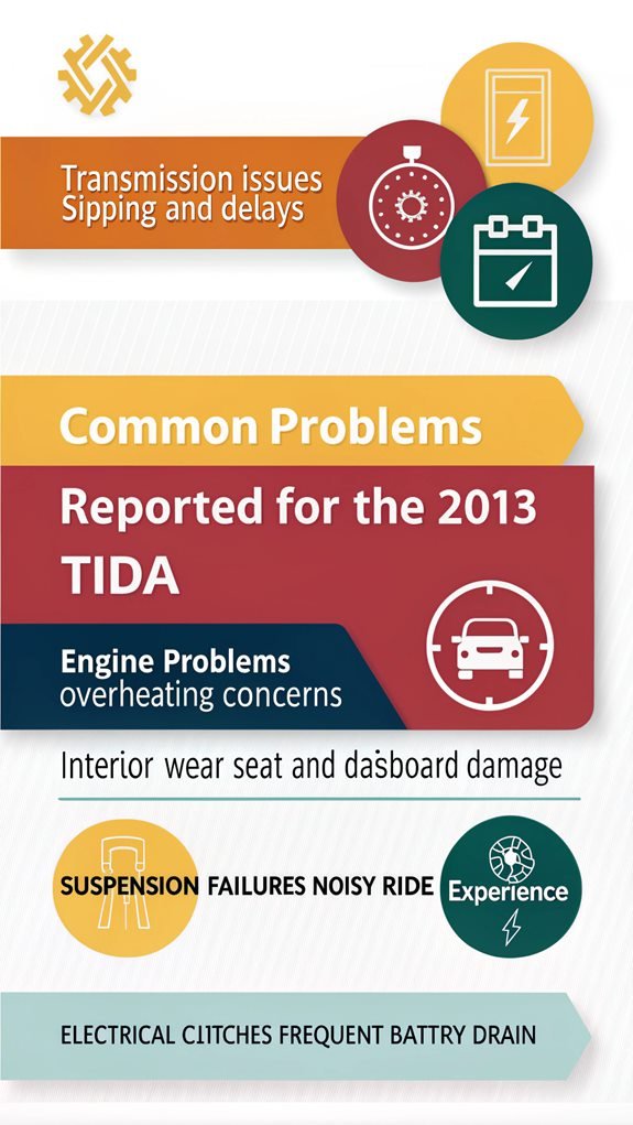 2013 tiida common issues