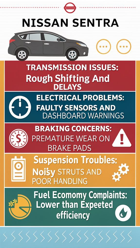 2016 sentra common issues