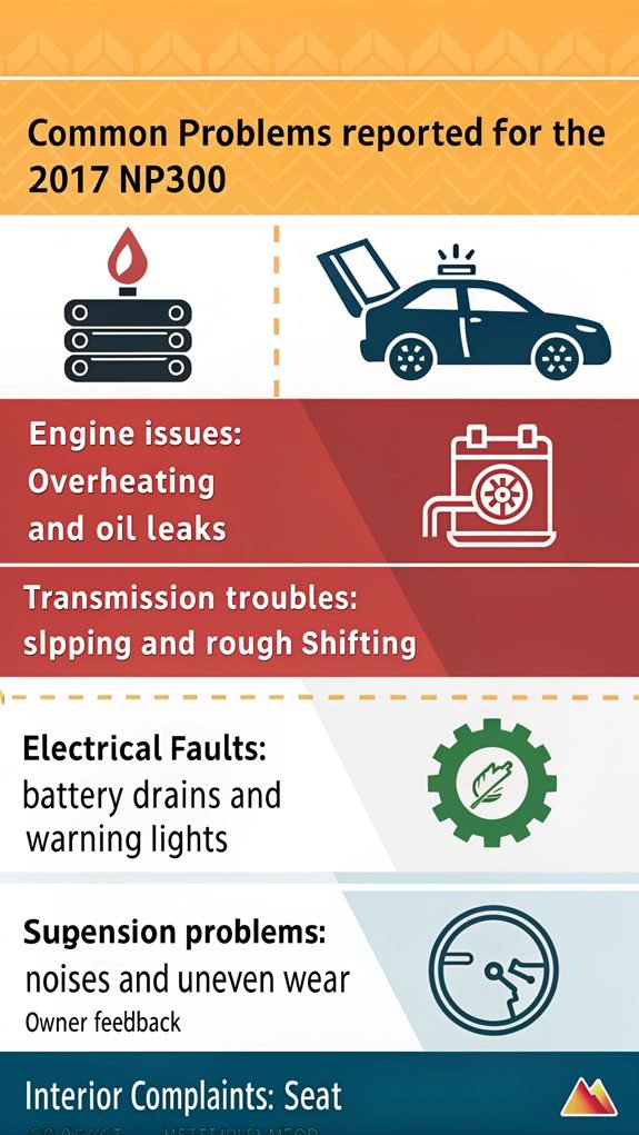 2017 np300 common issues