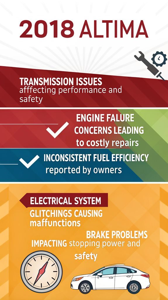2018 altima common issues