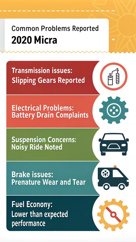 2020 micra common issues