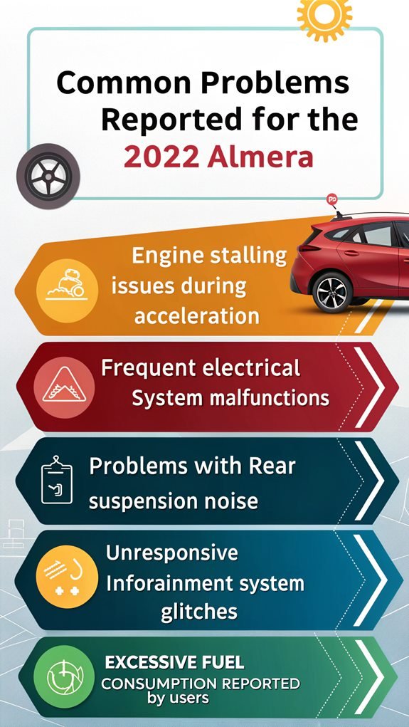 2022 almera common issues