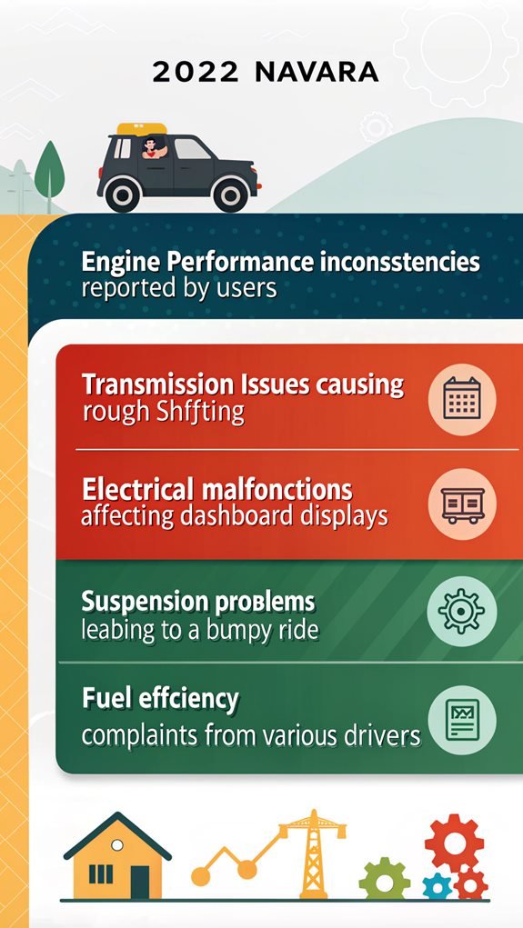 2022 navara common issues